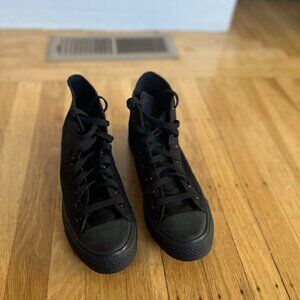 Adult Converse All Star Chuck Taylor High-Top Sneakers - Black Size 8